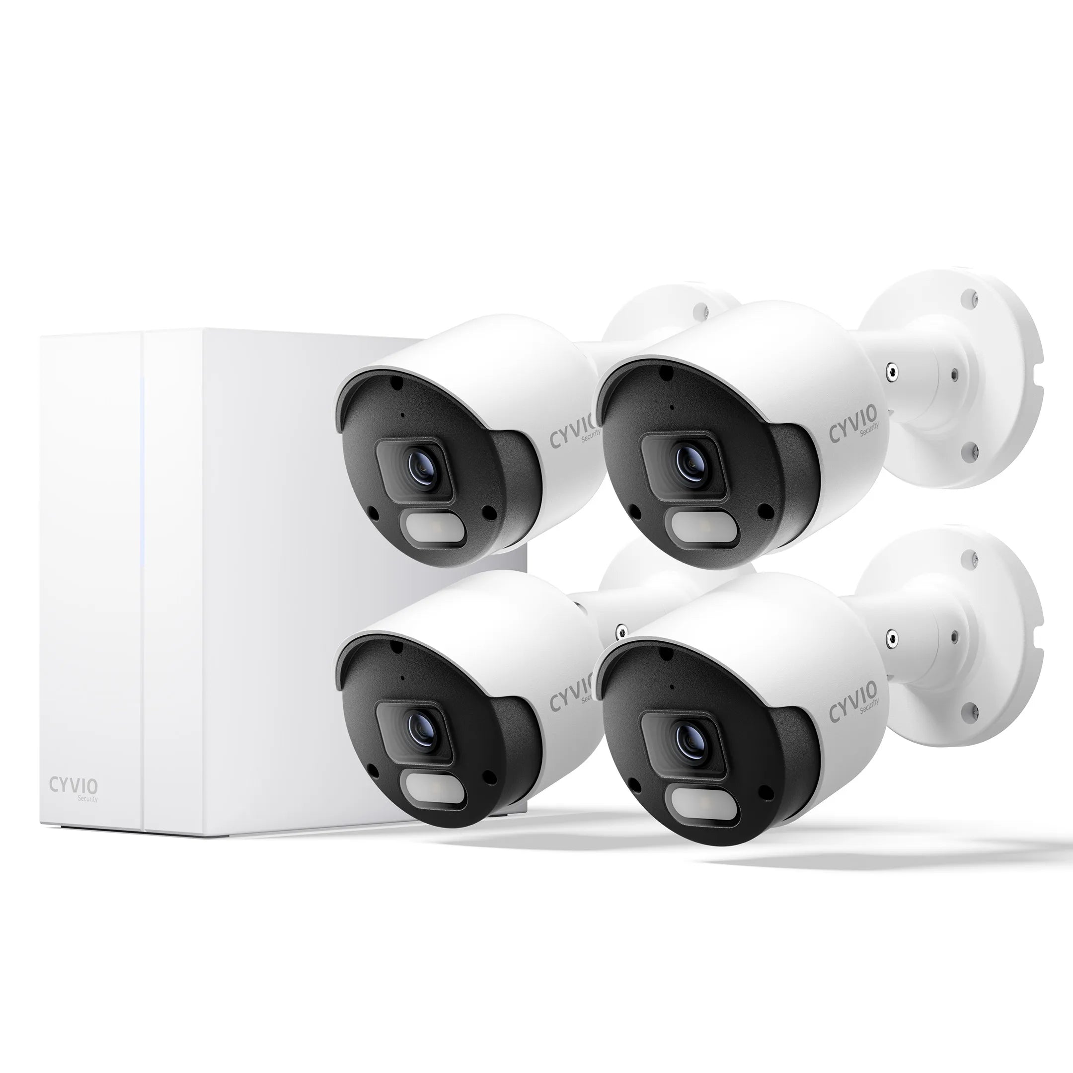 N2834 4K Ultra HD Full Color Night Vision Ultra HD PoE Security Camera System – 8CH 4 Cameras with 2TB HDD