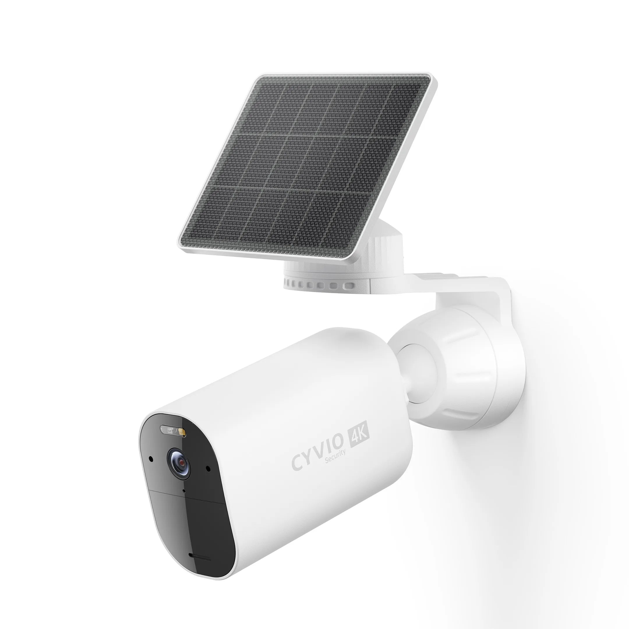 CYVIO 4K Wireless Battery & Solar Powered Secuirty Camera with 16GB microSD Card