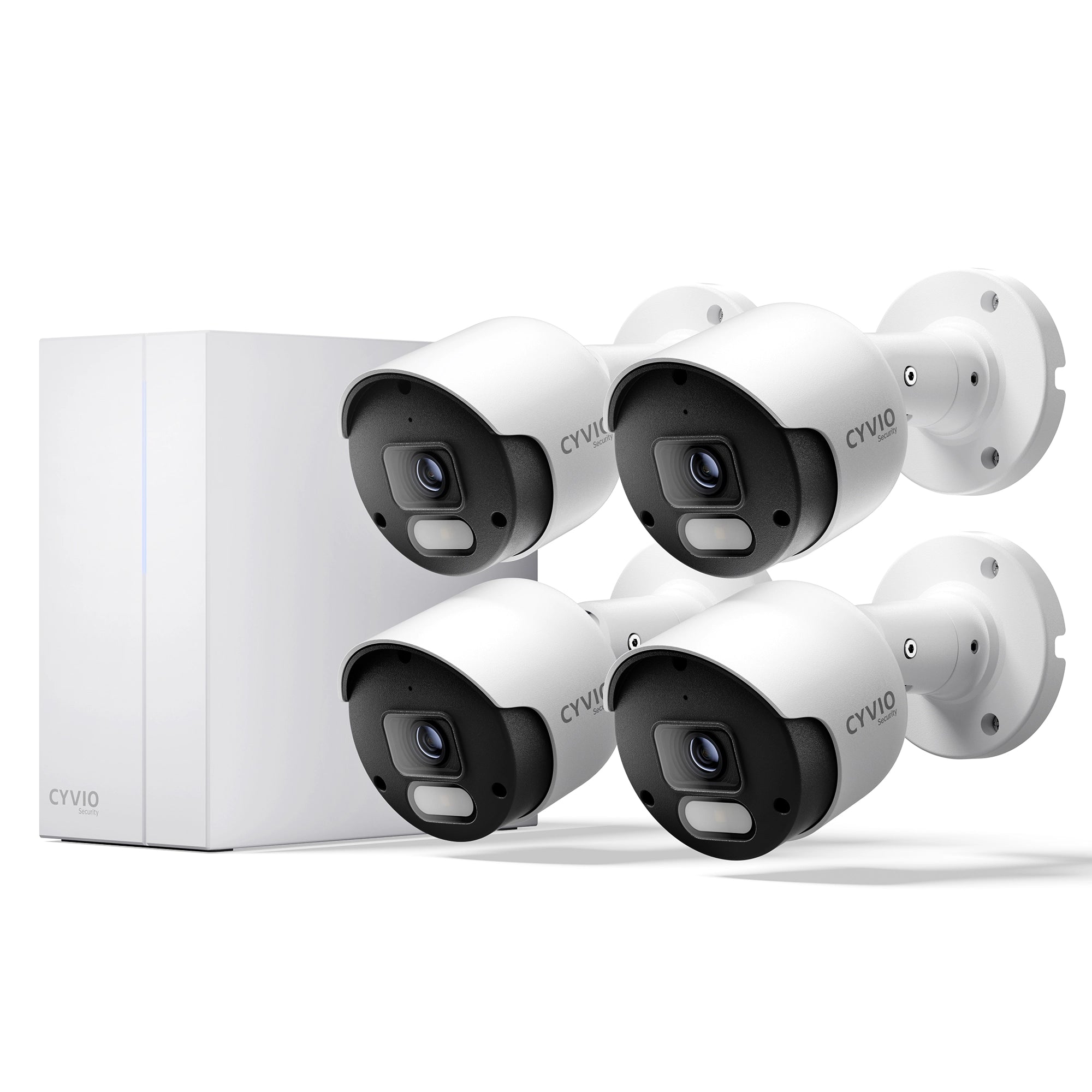 N2834 4K Ultra HD Full Color Night Vision PoE Security Camera System – 8CH 4 Cameras with 2TB HDD