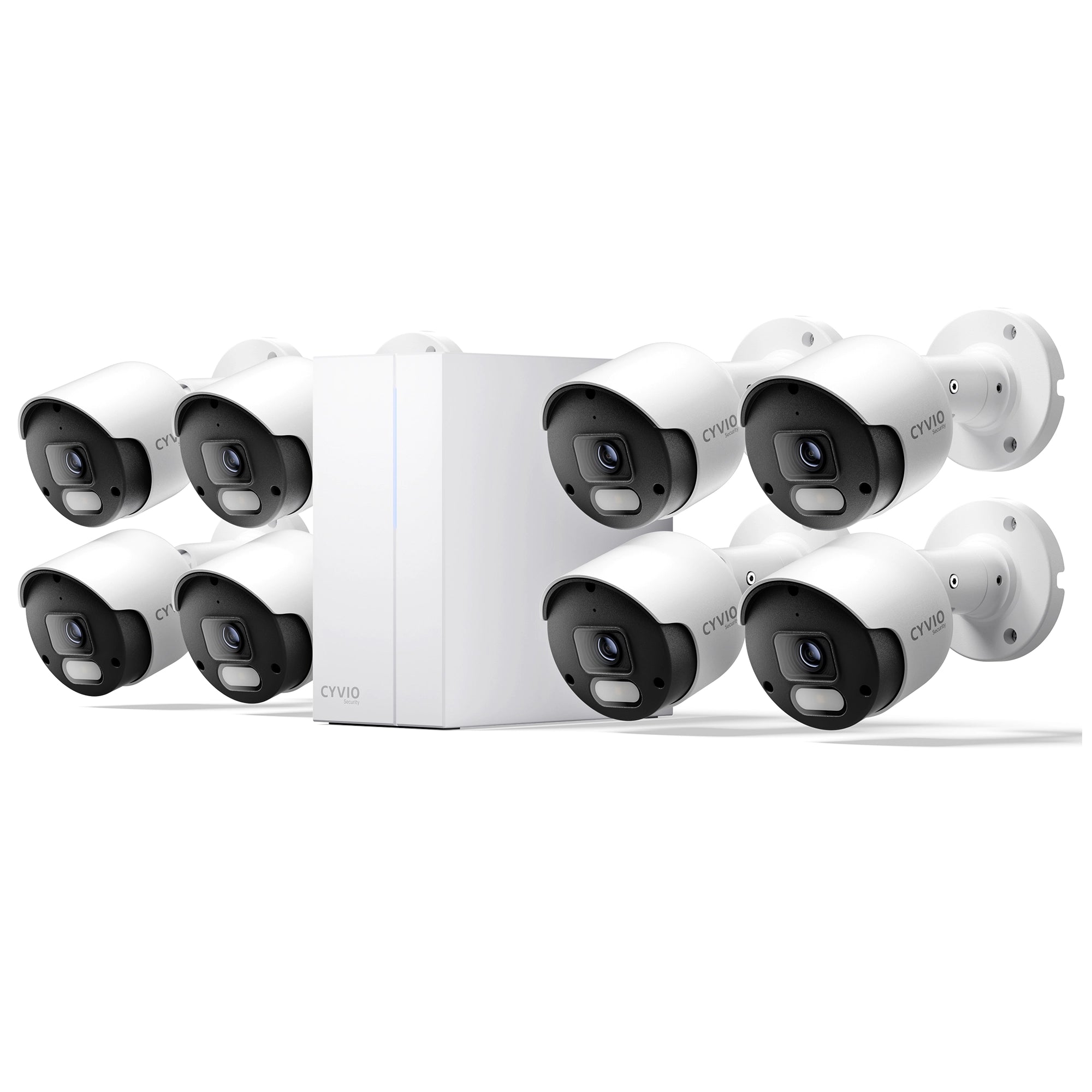 N2838 4K Ultra HD Full Color Night Vision PoE Security Cameras System – 8CH 8 Cameras with 2TB HDD