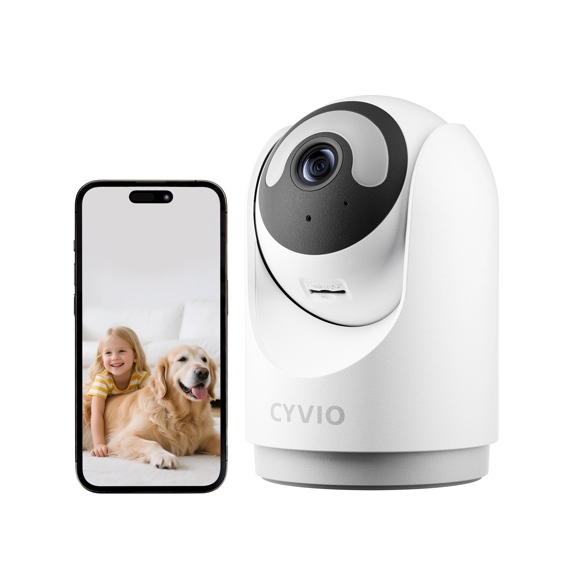 C2 5MP 360°  PTZ Wi-Fi Indoor Security  Camera with Human Tracking