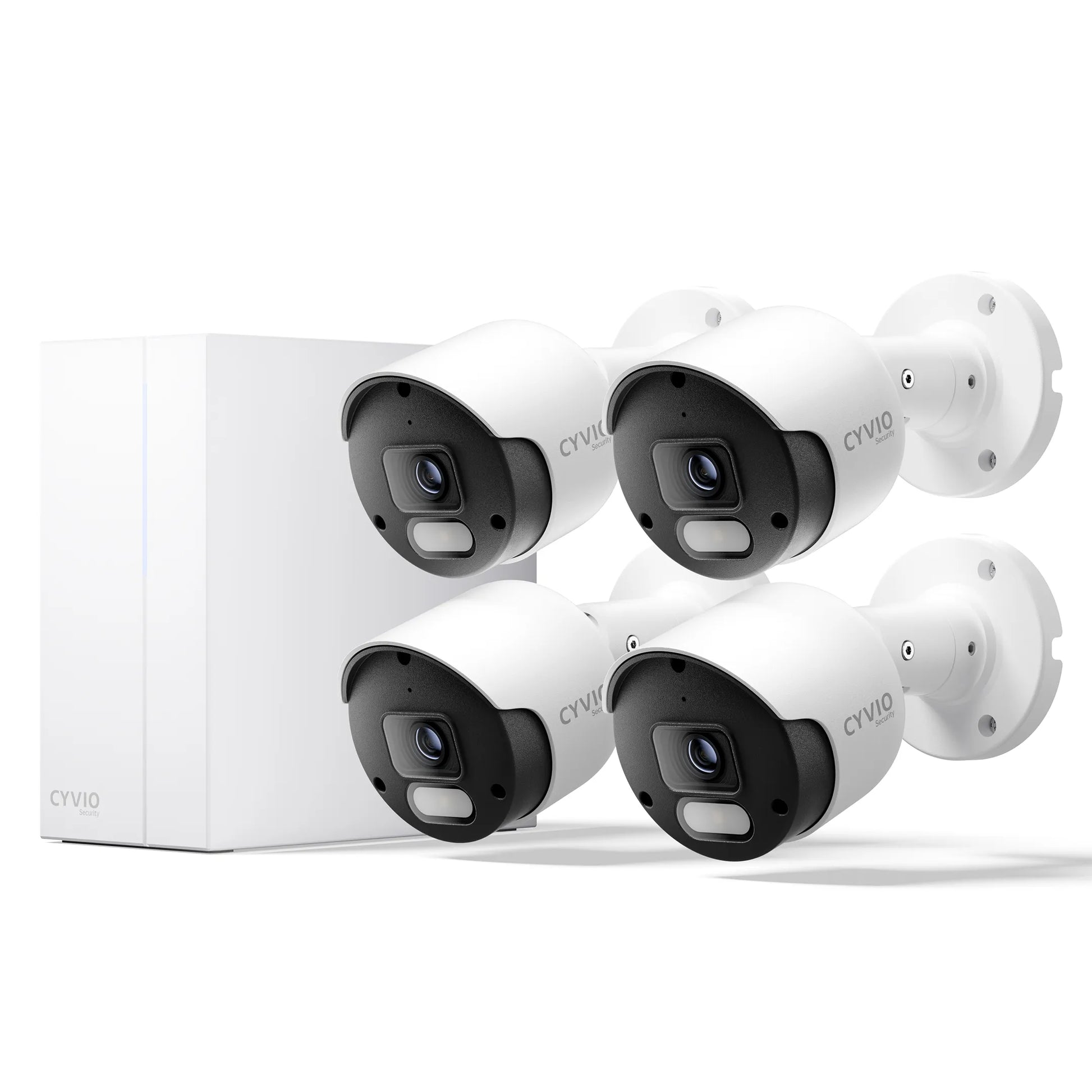 N2834 Lite 4K 8CH Color Night Vision PoE Security System with 64GB microSD Card