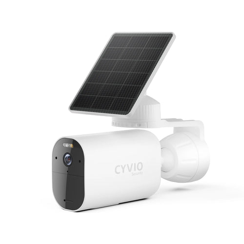 CYVIO 5MP Wireless Battery & Solar Power Secuirty Camera with 16GB microSD Card