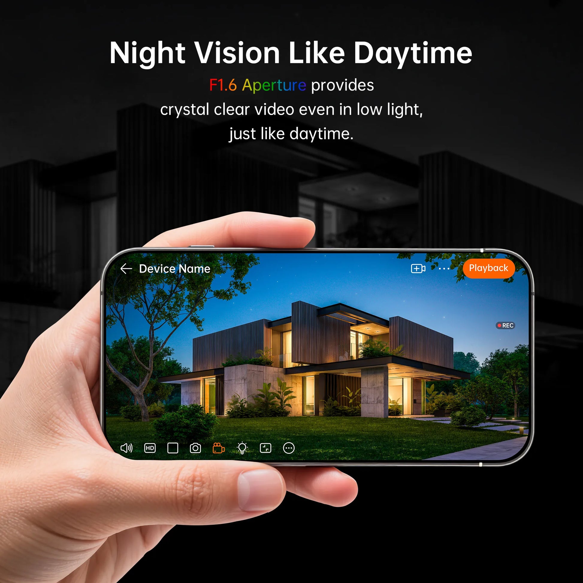 N2834 Lite 4K 8CH Color Night Vision PoE Security System with 64GB microSD Card