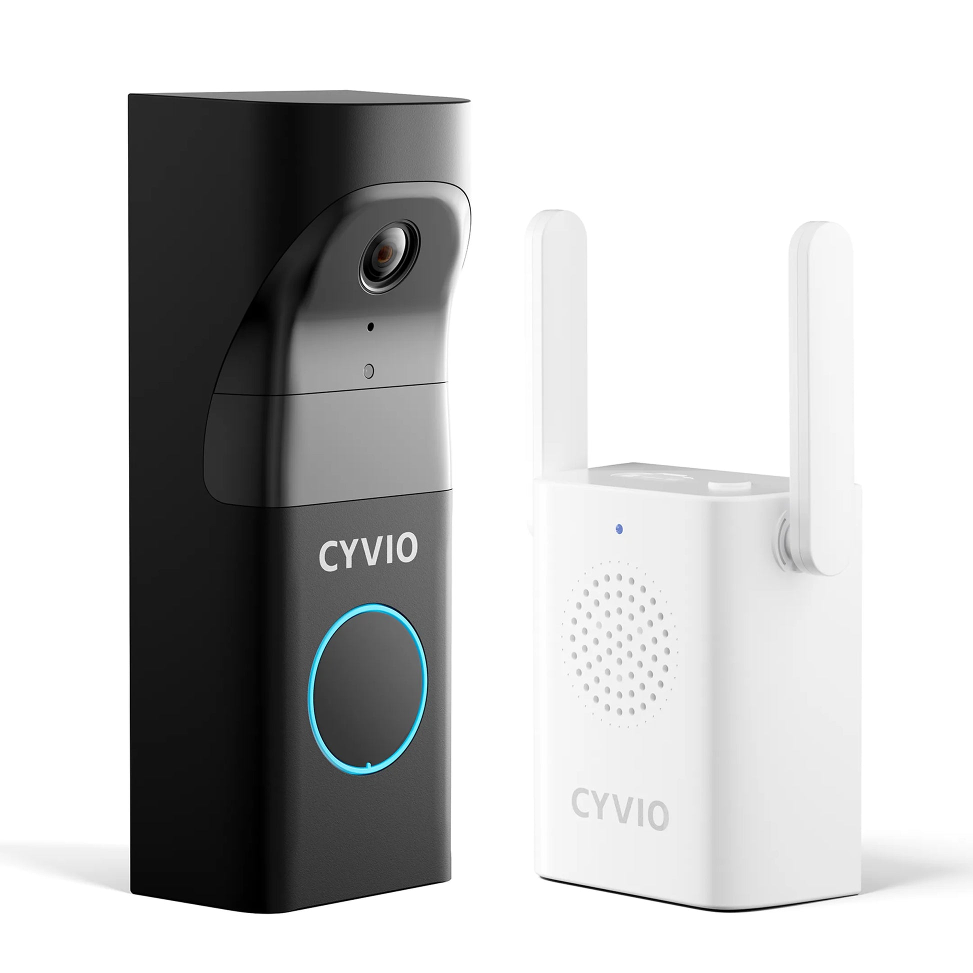 R112 5MP 160° Ultra-Wide View Wired/Battery Video Doorbell Pack with 16GB microSD Card
