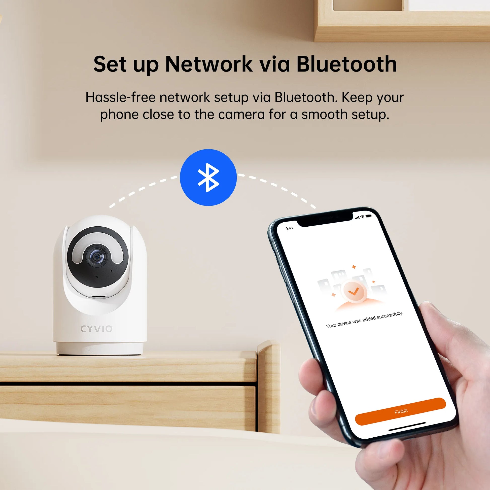 C2 5MP 360°  PTZ Wi-Fi Indoor Security  Camera with Human Tracking